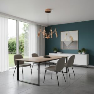 Modern Gold LED Chandelier | Designer Ceiling Pendant Light