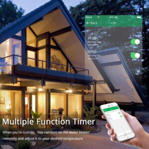 Smart 2 Gang Touch Wall Switch with Mobile App Control