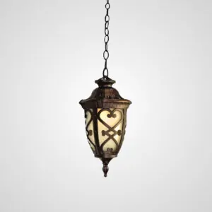 European style outdoor waterproof outdoor hanging villa garden lamp