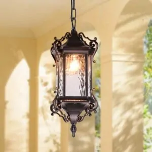 outdoor waterproof Ip65 hanging light E27 bulb